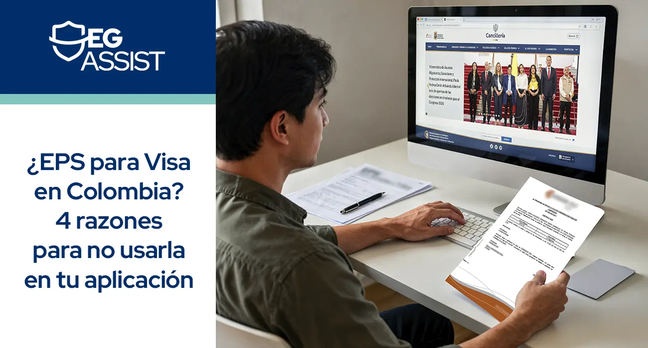 ¿EPS para Visa en Colombia? 4 razones para no usarla en tu aplicación