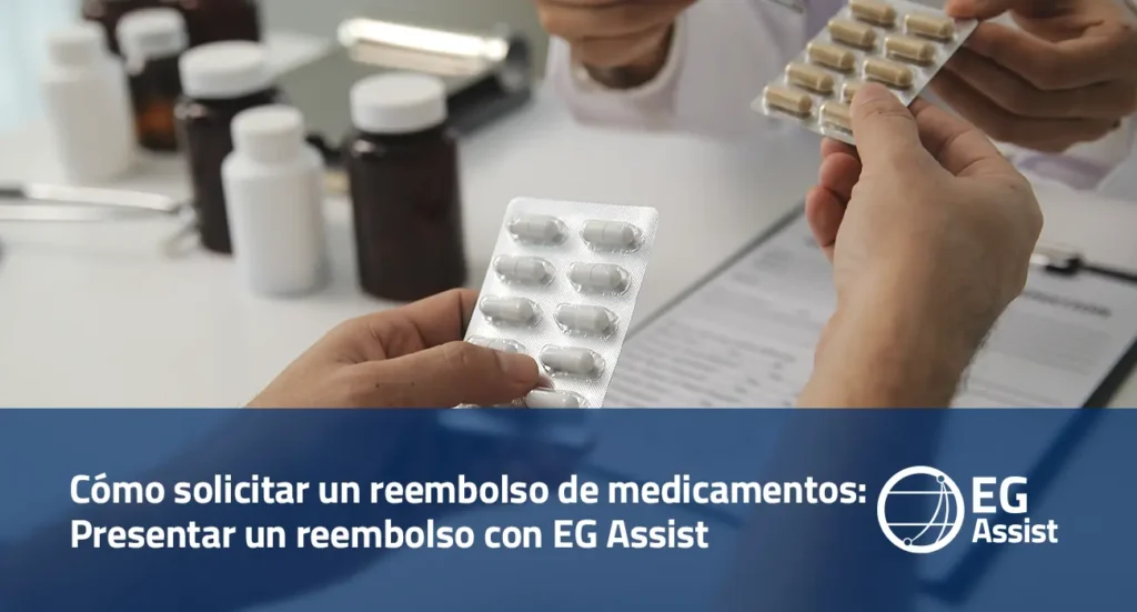 Cómo solicitar un reembolso de medicamentos: Presentar un reembolso con EG Assist