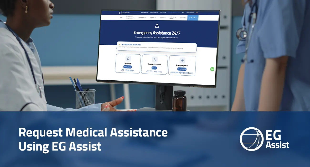 Request Medical Assistance Using EG Assist
