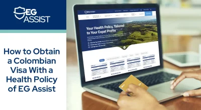 How to obtain a colombian visa with a health policy of EG Assist